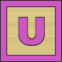Letter U